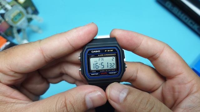 Review & Cara setting Casio F-91W (indonesia) смотреть онлайн
