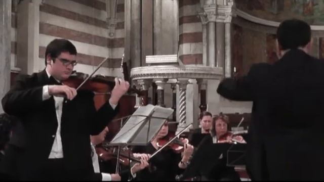 Giulio Menichelli suona Bach Concerto in Mi M 3 mov смотреть онлайн