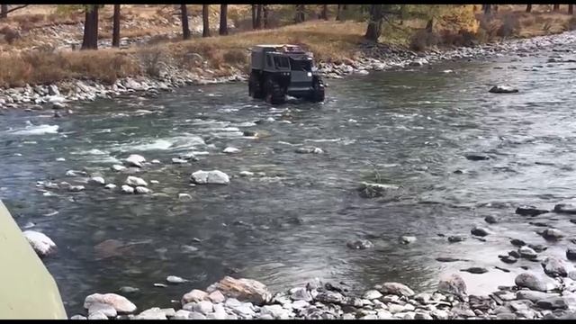Вездеход "Ветер". Водные испытания смотреть онлайн