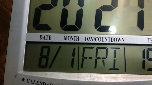 Ajanta Digital Wall Clock Time Configuration