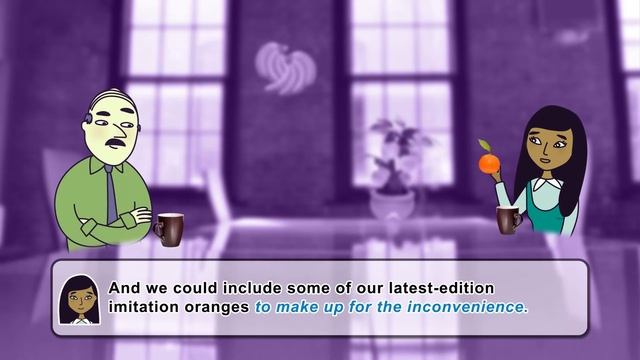 Saying you're sorry - 07 - English at Work shows you how to apologise