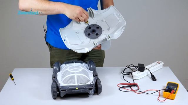 Reparatie video Kokido Manga X zwembad schoonmaak robot. смотреть онлайн