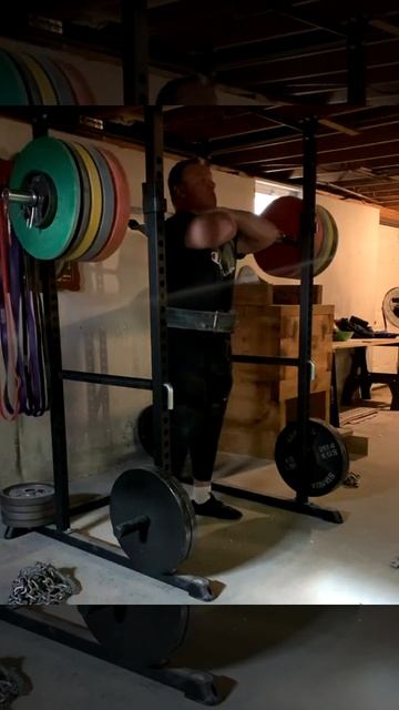 Front Squat - 320lbs (145kgs) - 4 reps смотреть онлайн