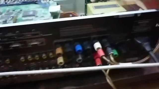 Chi tiết bên trong Amply Onkyo TX-SA705 смотреть онлайн