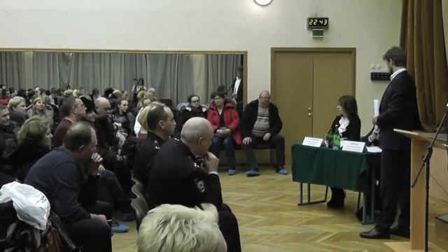 Встреча главы управы Сороки Е.В. с жителями района Солнцево 17.01.2018 (часть 2) смотреть онлайн
