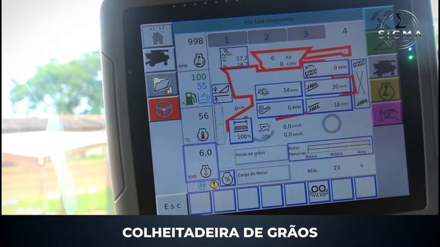 Colheitadeira de Grãos Massey Ferguson - Instrutor Eder Barbosa смотреть онлайн