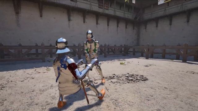 НАСТОЯЩАЯ ФИЗИКА БОЁВ С ХОЛОДНЫМ ОРУЖИЕМ! HALF SWORD смотреть онлайн