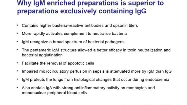 The septic patient qnd IgM Lee wai chuen Raymond