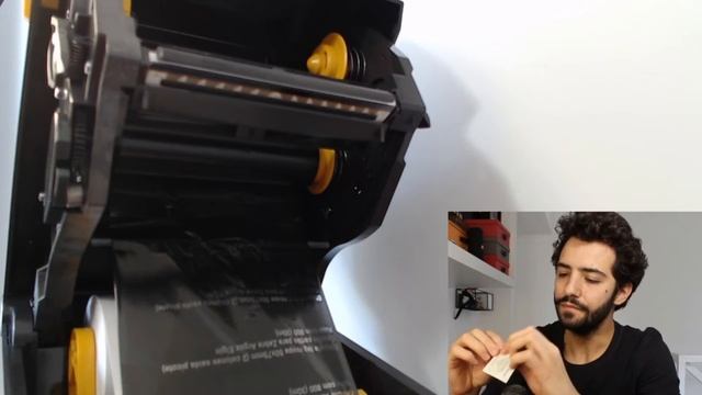 Como limpar a cabeça de impressão da impressora térmica Zebra смотреть онлайн