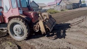 т-16 с почвофрезой