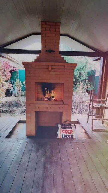 Печь для шашлыка в беседке. смотреть онлайн