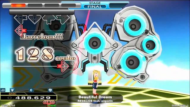 [DDR SELECTION] Beautiful Dream [Single-BASIC] 1,000,000 MFC by DDR-KOJI смотреть онлайн