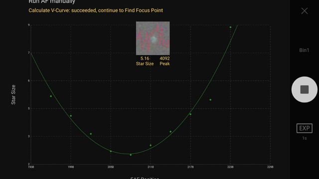 ZWO EAF Autofocus Through ASIAIR PRO