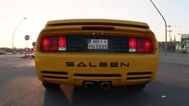 Mustang Saleen and Charger Sound Hamburg Germany Burnout Muscle Car смотреть онлайн