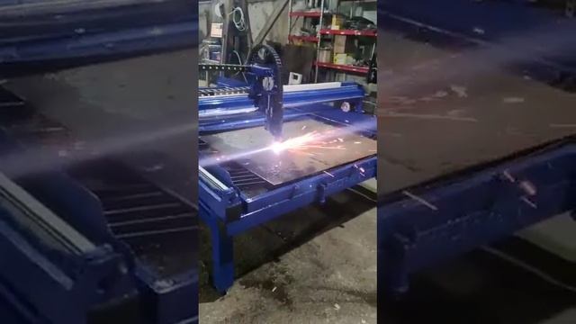 Станок по плазменной резки металла 1 смотреть онлайн