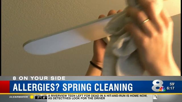 These cleaning tips could help reduce Spring allergies смотреть онлайн