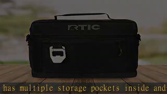 RTIC 15 Can Everyday Cooler, Soft Sided Portable Insulated Cooling for Lunch, Beach, Drink, Beverag смотреть онлайн