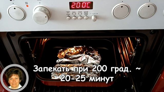 🐟 Рыба запеченная в фольге с лимоном + белый соус к рыбе смотреть онлайн