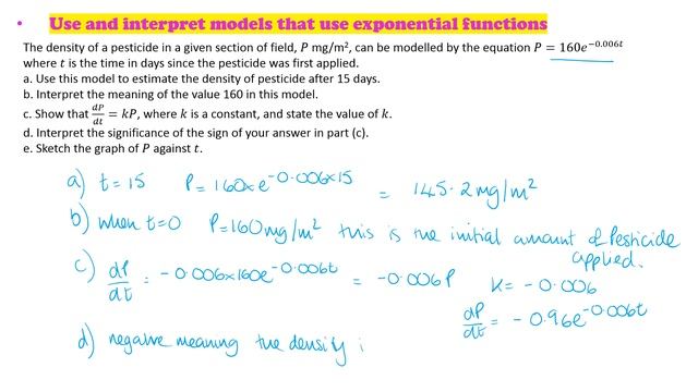 AS Pure A Level Maths ch 14: Logs and Exponentials смотреть онлайн