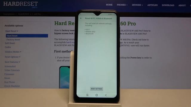 How to Reset Network Settings in BLACKVIEW A60 Pro – Network Settings смотреть онлайн