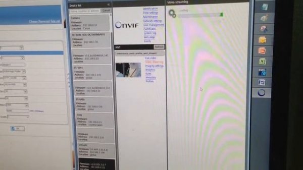 TVS IP Camera - OnVif device Manager