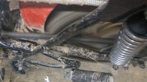 Мотоцикл Минск с двигателем от мотоблока.