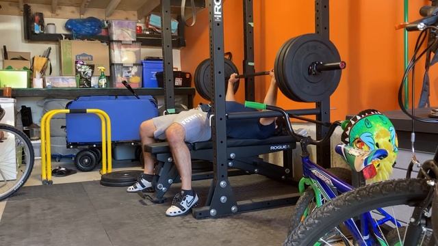 Bench press 165 lbs x5 top set смотреть онлайн
