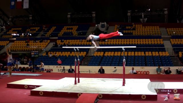JIMSHELEISHVILI Ioane (GEO) - 2018 Artistic Worlds, Doha (QAT) - Qualifications Parallel Bars смотреть онлайн
