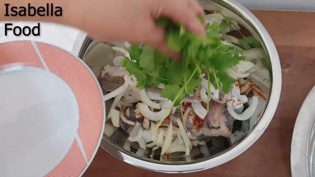 Маринованная рыба в духовке, С луком, чесноком, кориандром и помидорами, Легко и быстро готовить смотреть онлайн