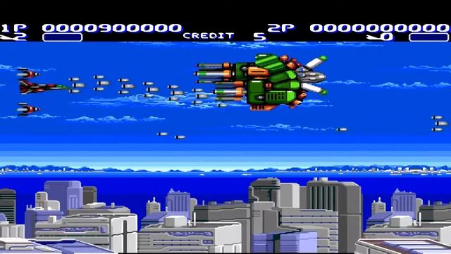 Aero Blasters | HD | TURBOGRAFX 16 | MEDNAFEN EMULATOR смотреть онлайн