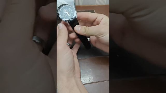 TISSOT 1853 Chronograph Genuine Leather Made In Switzerland Automatic Watch #watch #review