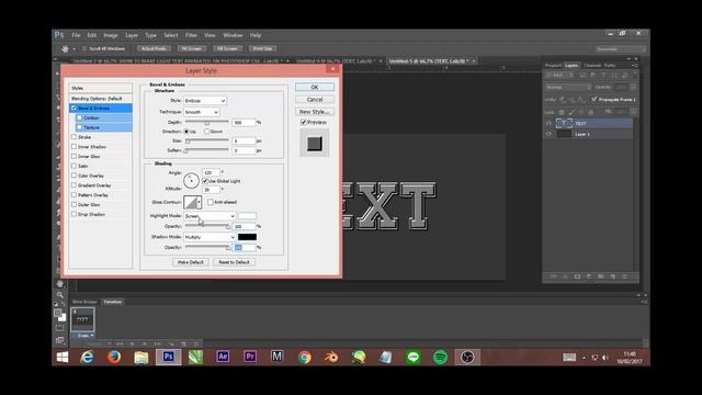 HOW TO MAKE LIGHT TEXT ANIMATED ON PHOTOSHOP CS6 | TEXT GIF ANIMATED VIDEO TUTORIALS смотреть онлайн
