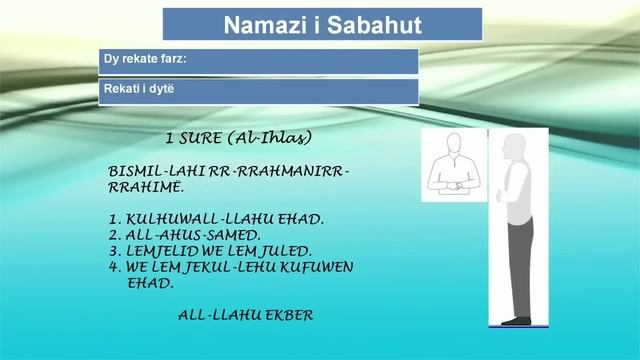 Namazi i Sabahut ( 2 Rekate Sunnet dhe 2 Rekate Farz) смотреть онлайн