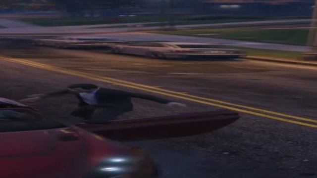 Широкий Майкл Де Санта вышел на прогулку смотреть онлайн