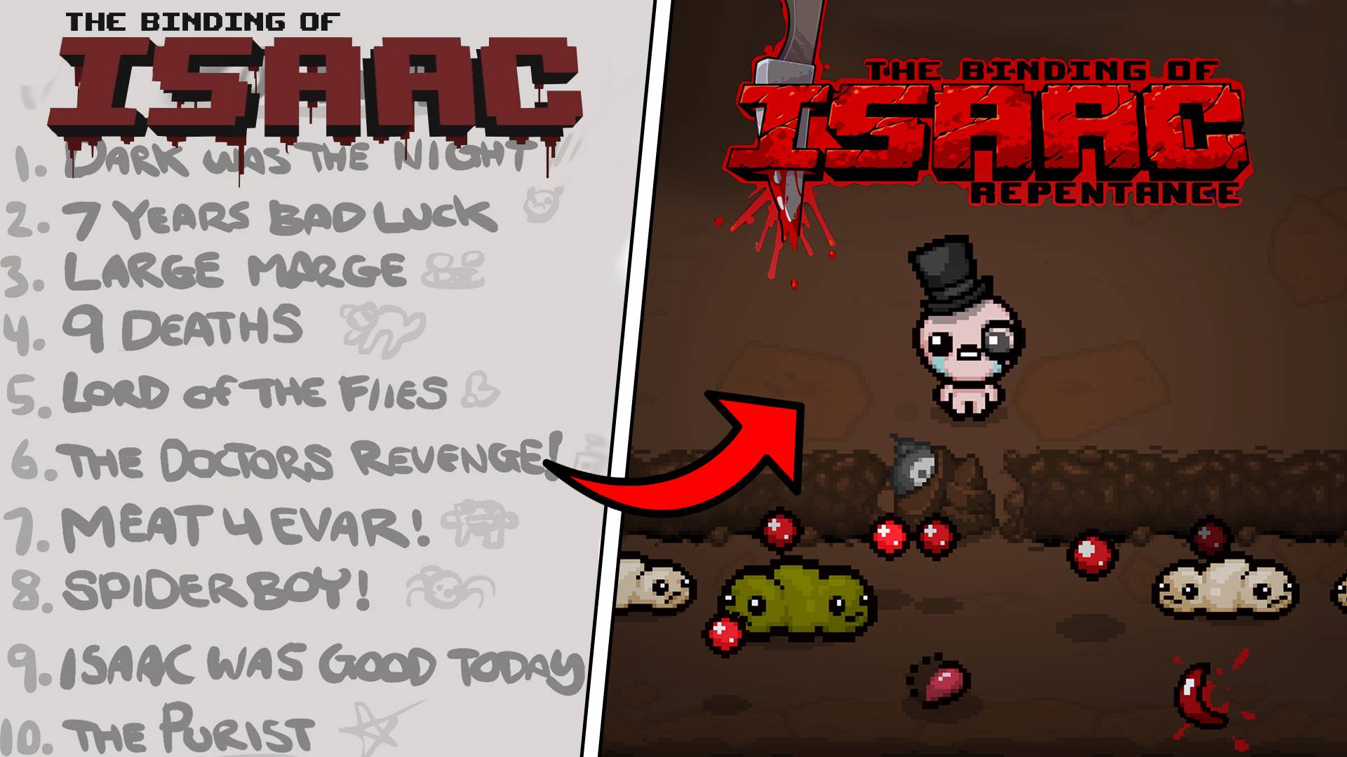 Прошел все испытания FLASH Айзека в Repentance смотреть онлайн