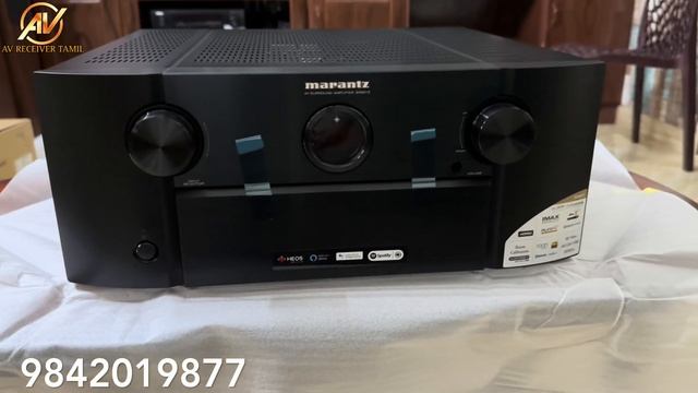 Marantz SR8015 8K Dolbyatmos AvReceiver Unboxing And Soundtest