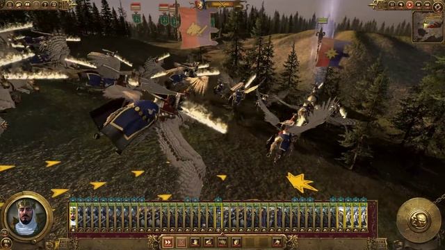 Total War Warhammer - прохождение Hardcore Бретония =10= Да придет Спаситель смотреть онлайн