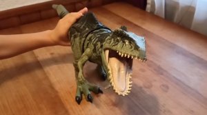 Я снимаю обзор на Гиганотозавра Маттел. Giganotosaurus Mattel Jurassic World Dominion Amazon Review