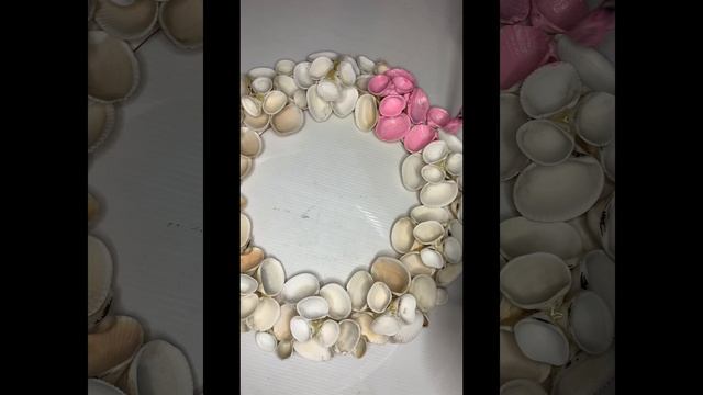 02-02-2025 венок из ракушек под керамику