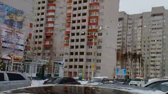 "Магнит"_Зима_Снег идет_ул.Минская_Воронеж_Россия 29.12.2014г.757 смотреть онлайн