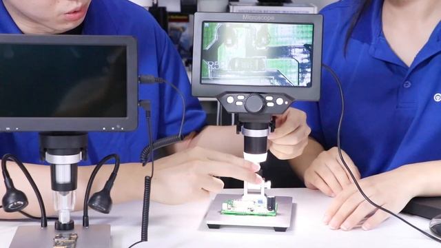 LCD Digital Microscope / Integrated Trinocular Microscope / Portable Microscope смотреть онлайн