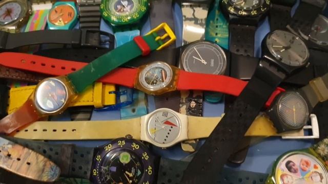 Rare Vintage Swatch Watches 80s and 90s | Vintage Swatch Watch Collection for Men and Women смотреть онлайн