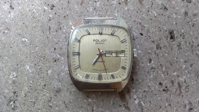Vintage Poljot (Полёт) 23 Jewels USSR Mechanical Automatic Wristwatch.