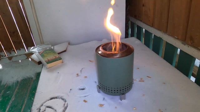 Solo Stove / Mesa / Unboxing / Pellet Fire Start and Burn / Cold Weather Review смотреть онлайн