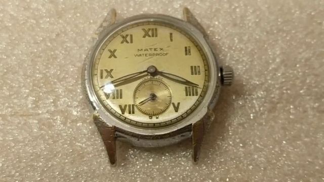 MATEX french watch with CUPILLARD 233 french 15 jewels movement смотреть онлайн