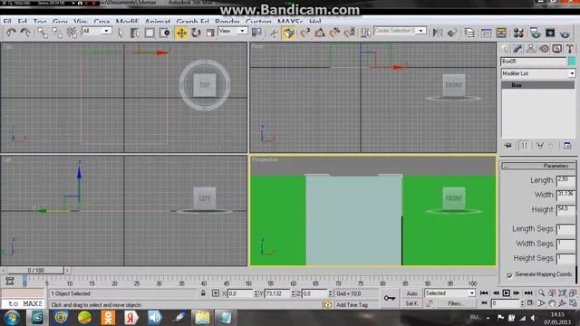3D max, 1 урок-моделирование дома смотреть онлайн