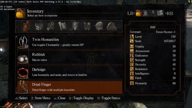 Mothers night out (BS fishing, hornet, healing etc.) [Dark Souls PC PvP 2016] смотреть онлайн