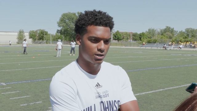 Will Johnson on becoming one of Michigan football's leader, portal additions, and more смотреть онлайн