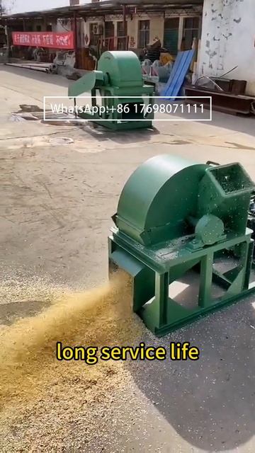 What is the quality of the wood crusher#machine #wood #pulverizer #equipment #broken смотреть онлайн