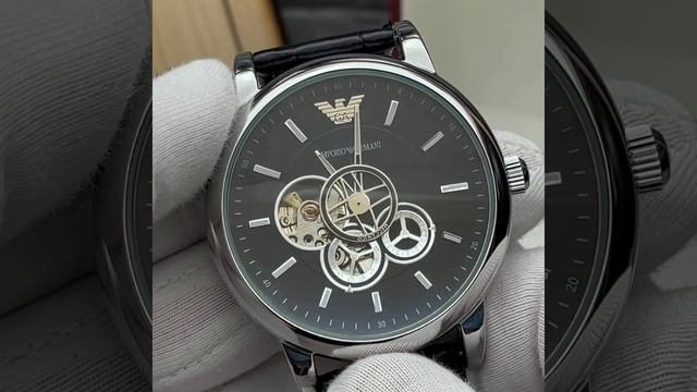 Мужские механические часы ARMANI смотреть онлайн